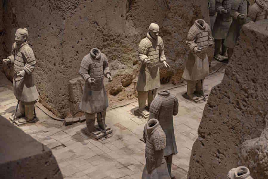 China - Xi'an 027 - mausoleo de Qin Shi Huang - Guerreros de Terracota